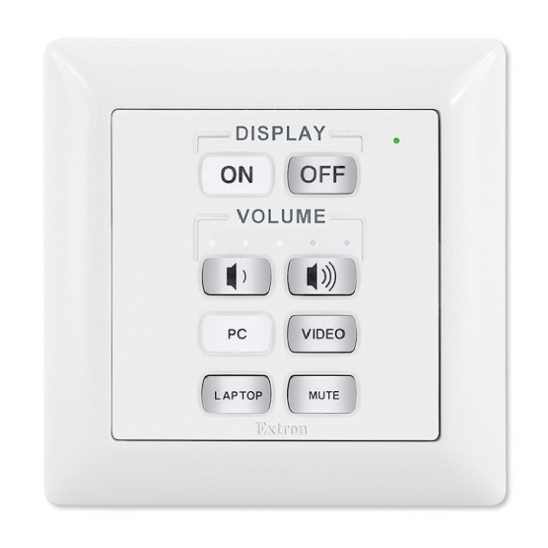 Extron MLC 62 RS EU White RS-232/IR Keypad Controller 60-1005-35