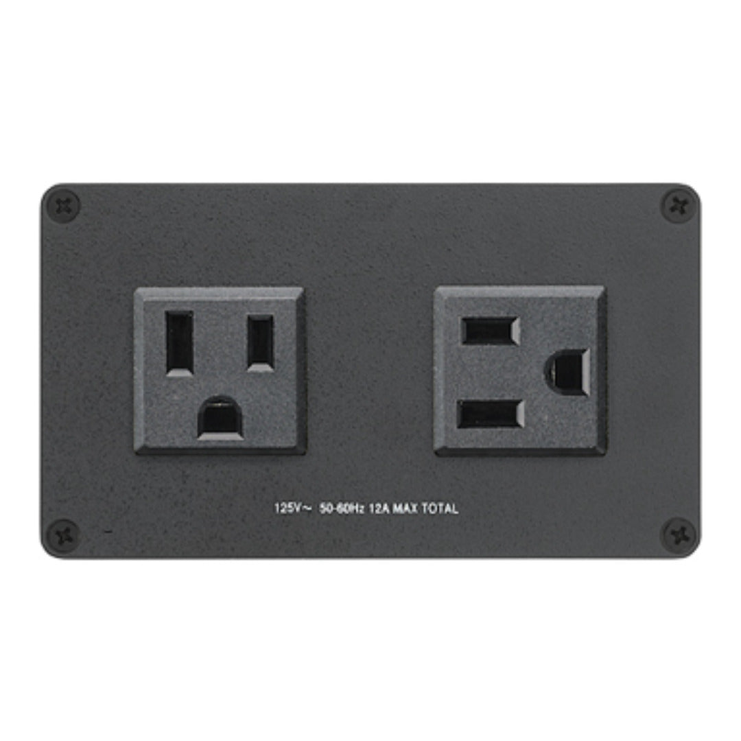 Extron AC 102 JP 2-Outlet Cable Cubby AC Power Module 60-1385-12