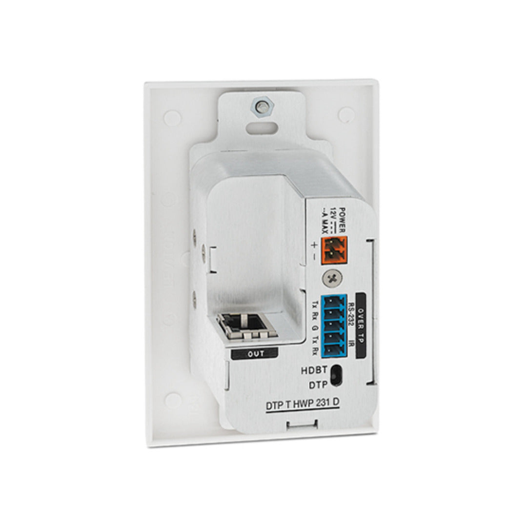Extron DTP T HWP 4K 231 D 4K HDMI Wallplate Transmitter 60-1421-13