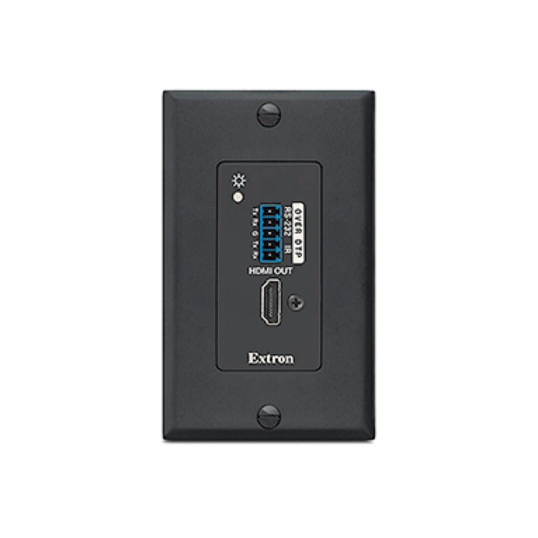 Extron DTP R HWP 4K 331 D HDMI Decorator Receiver Black 60-1531-52