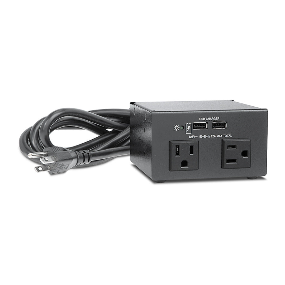 Extron AC+USB 224 US 2 AC + 2 USB Cable Cubby Module 60-1697-01