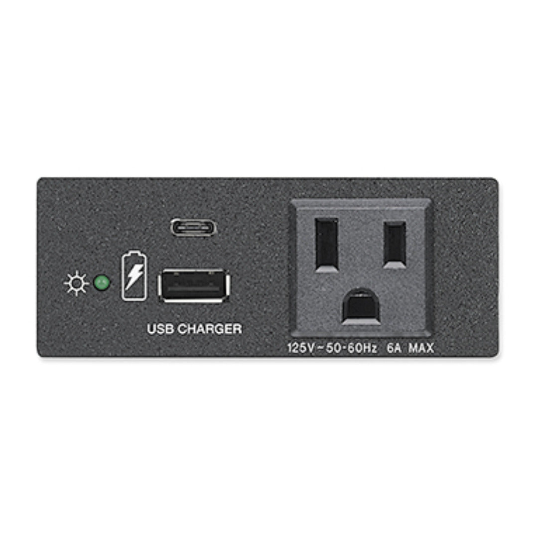Extron USB PowerPlate 311 AC AAP USB-C and AC Outlet Plate 60-1784-02