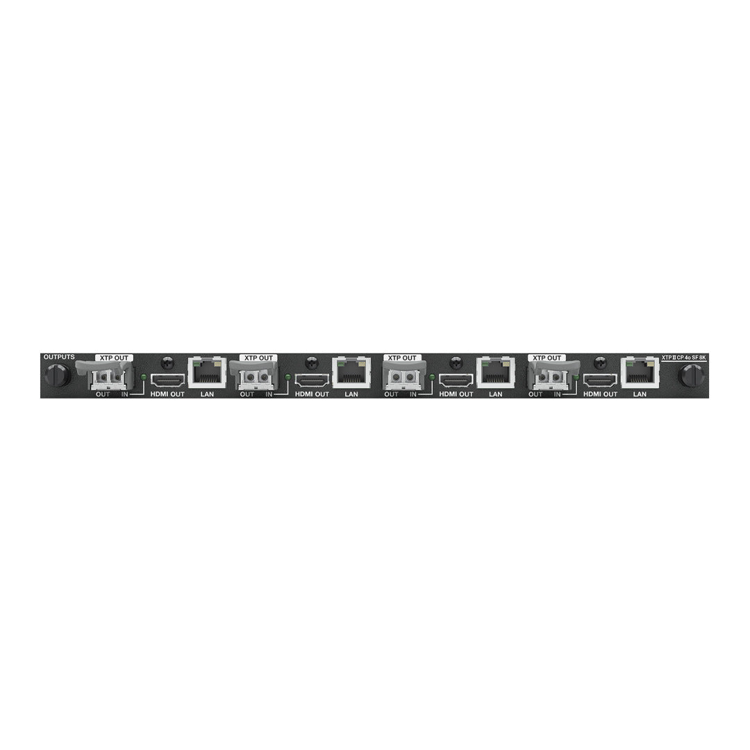 Extron XTP II CP 4o SF 8K MM 4-Output Fiber I/O Board 70-1301-01