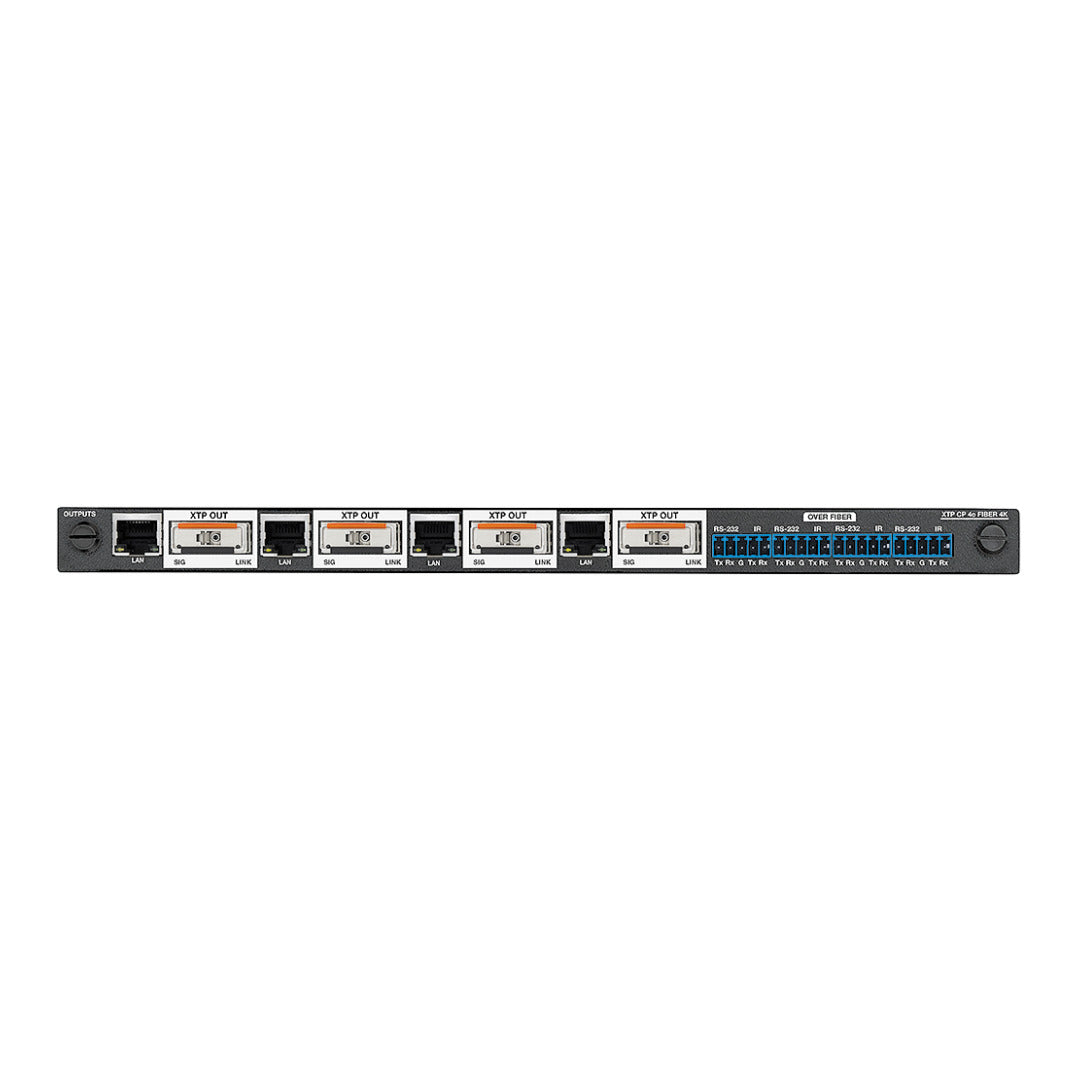 Extron XTP CP 4o Fiber 4K MM Four-Output Optical Board 70-986-01