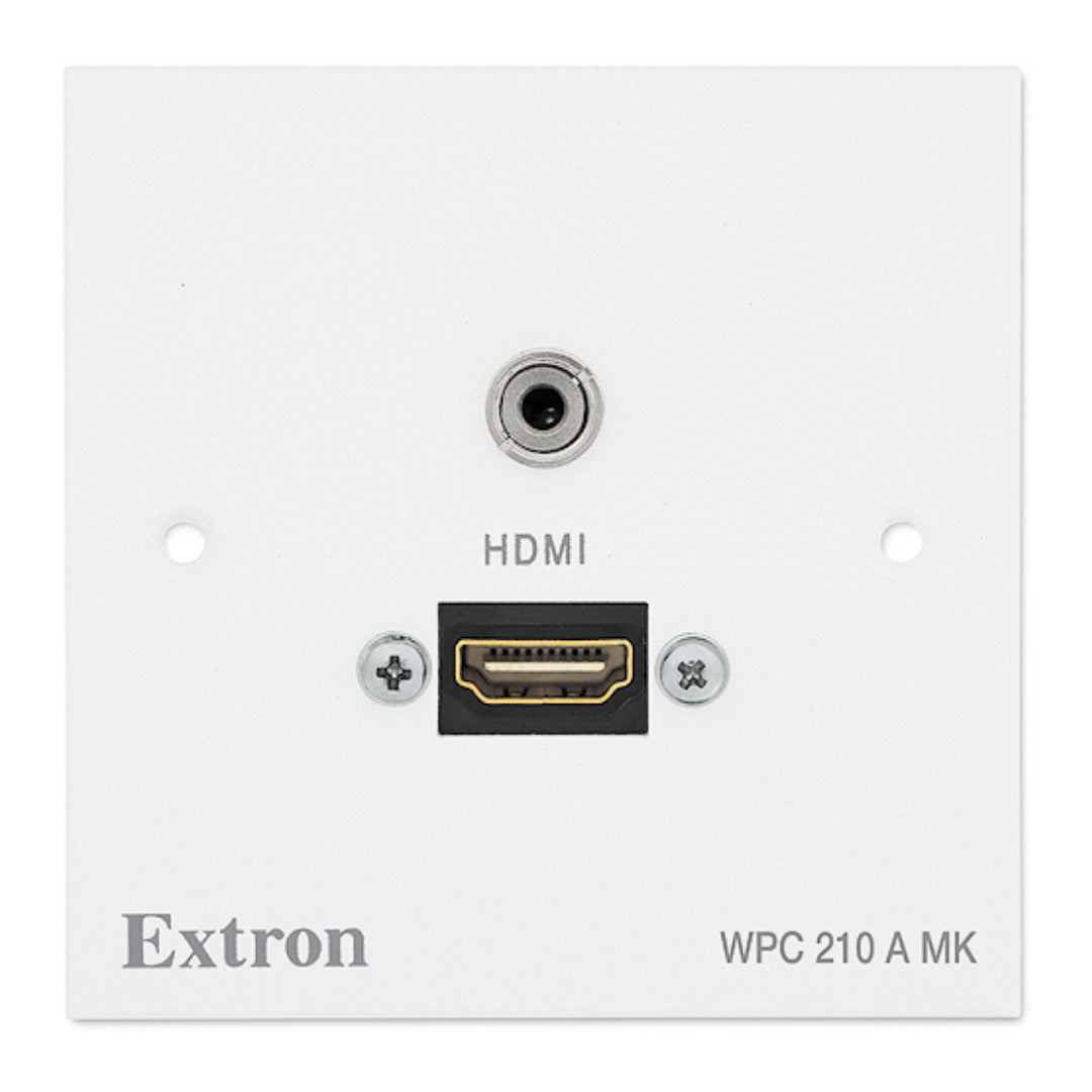Extron WPC 210 A MK HDMI VGA Audio Pass-Through Wallplate 70-990-03