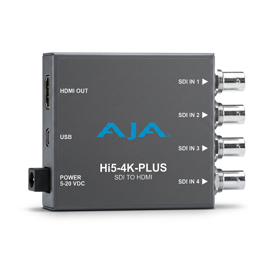 AJA Hi5-4K-Plus 3G-SDI to HDMI 2.0 Converter
