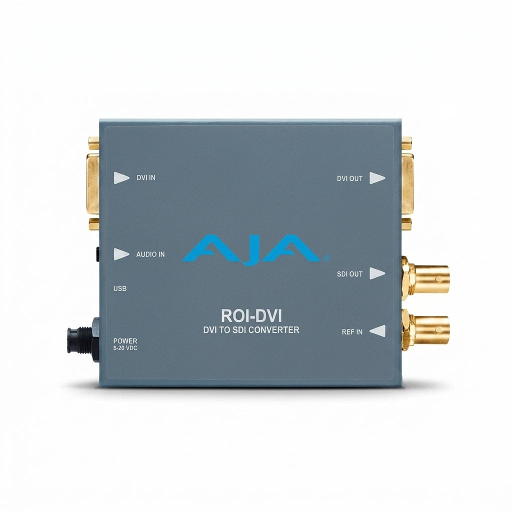 AJA ROI-DVI DVI/HDMI to SDI Scan Converter with ROI Scaling