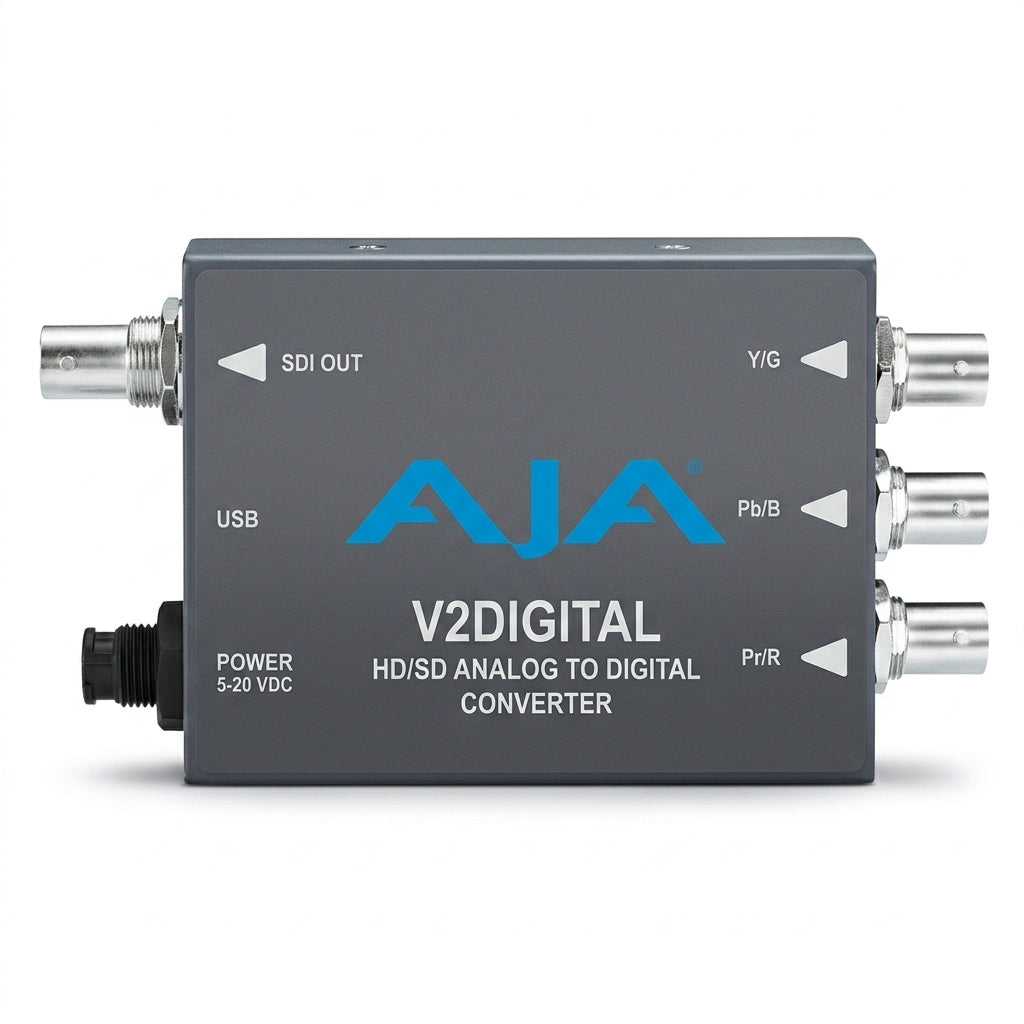 AJA V2Digital Analog to HD/SD-SDI Video Converter