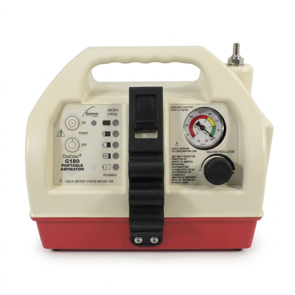 Allied Healthcare Gomco OptiVac G180 Portable Aspirator Suction Pump