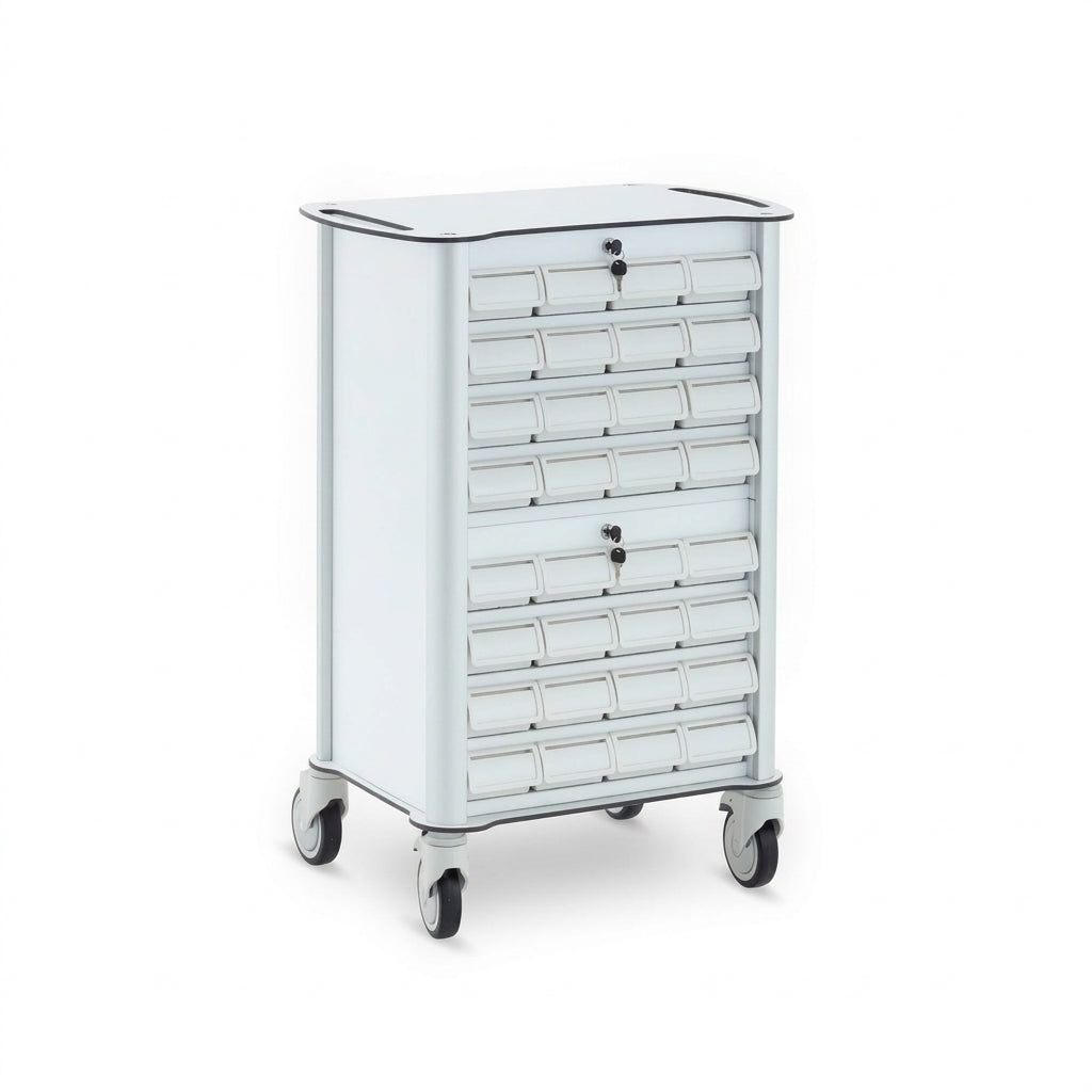 Ampronix CART55 Mobile Surgical Display Roll Stand