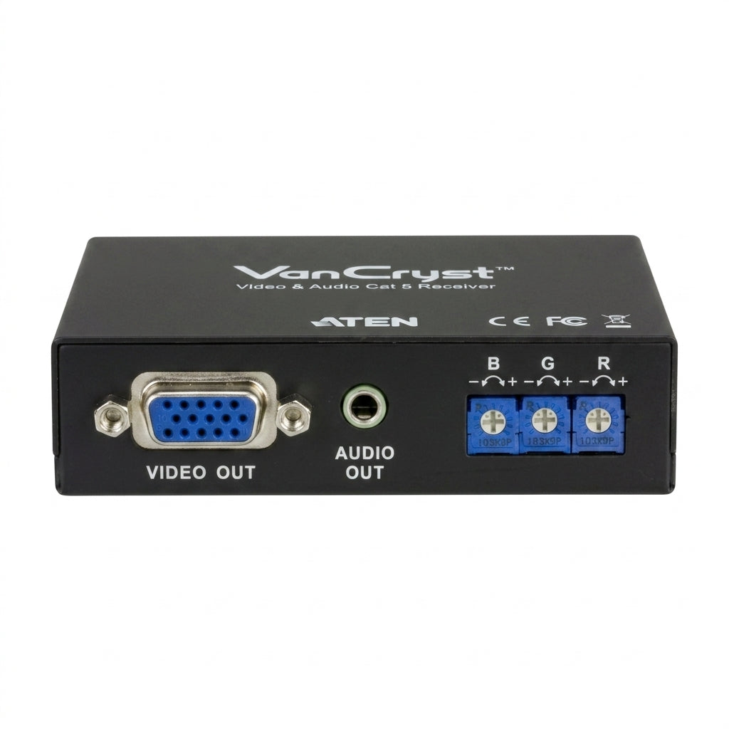 Aten VE170RQ Cat 5 A/V Receiver with Deskew