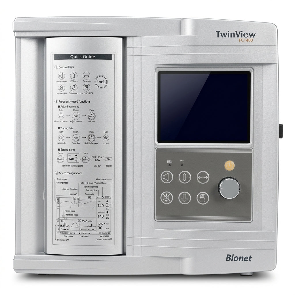 Bionet FC1400 4.7-Inch Twin View Fetal Monitor