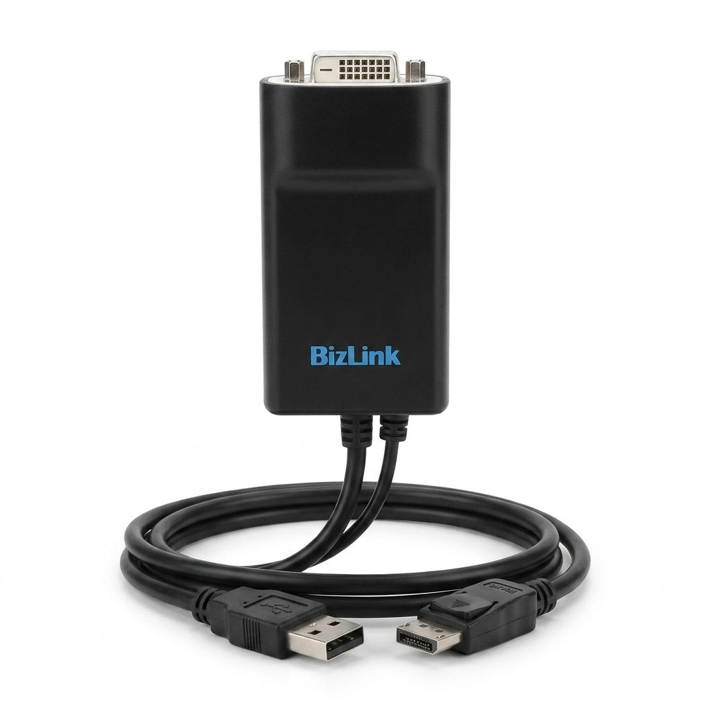 Bizlink KS10008 DisplayPort to DVI-D Dual Link Adapter