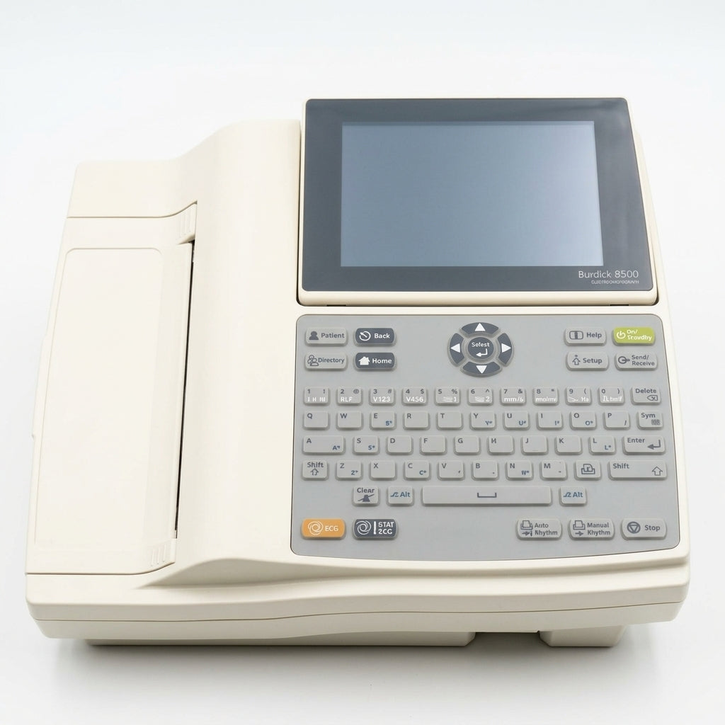 Cardiac Science Burdick 8500 7-Inch Portable 12-Lead ECG Machine