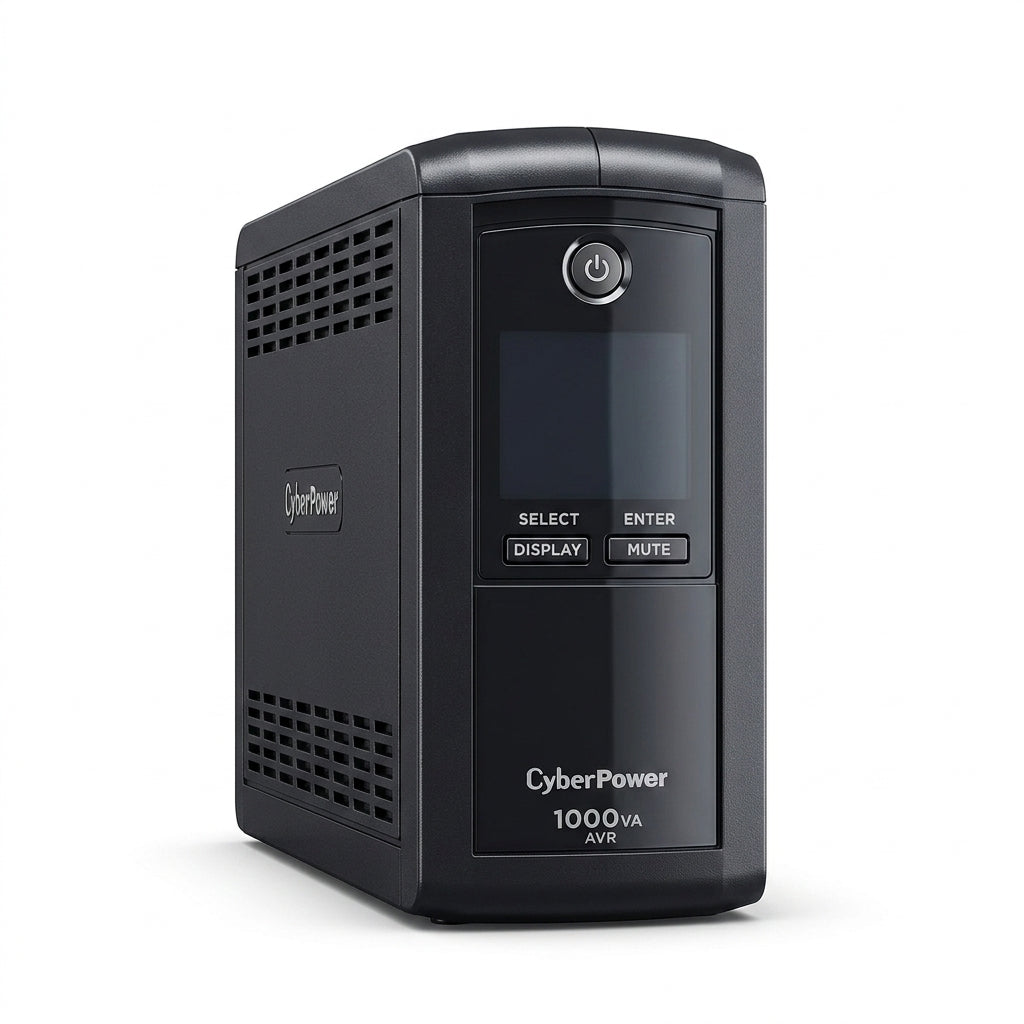CyberPower CP1000AVRLCDa 1000VA Mini-Tower Uninterruptible Power Supply (UPS)