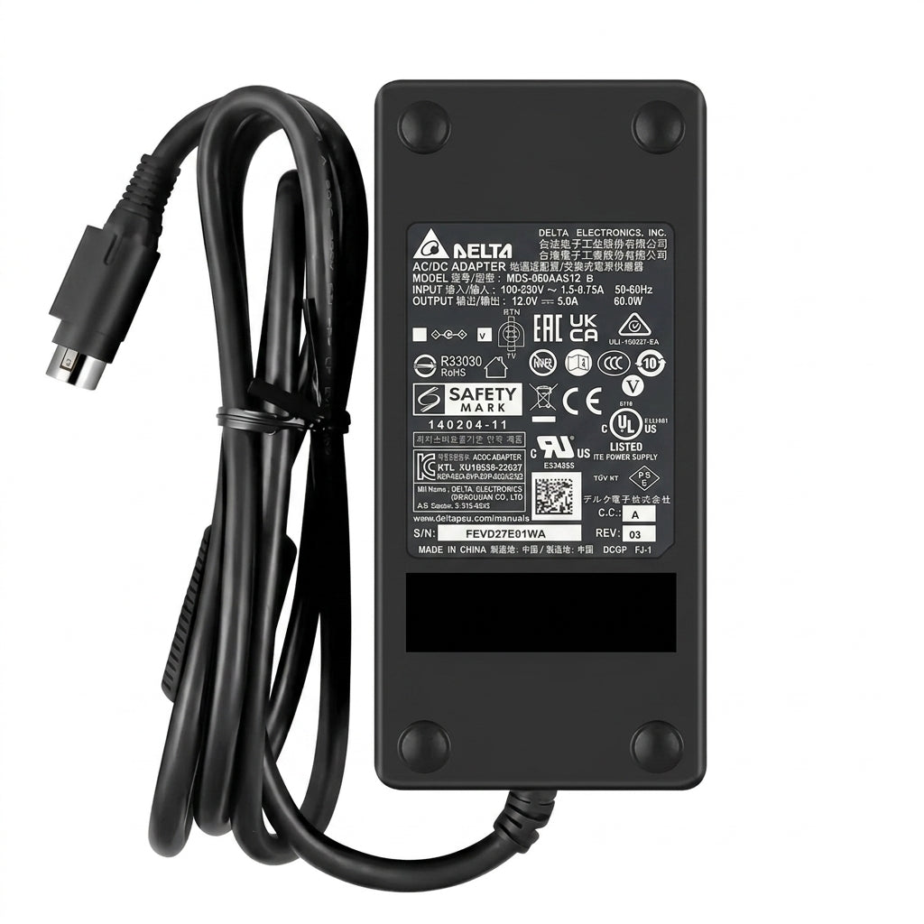Delta Electronics MDS-060AAS12 B 60W Medical AC-DC Adapter