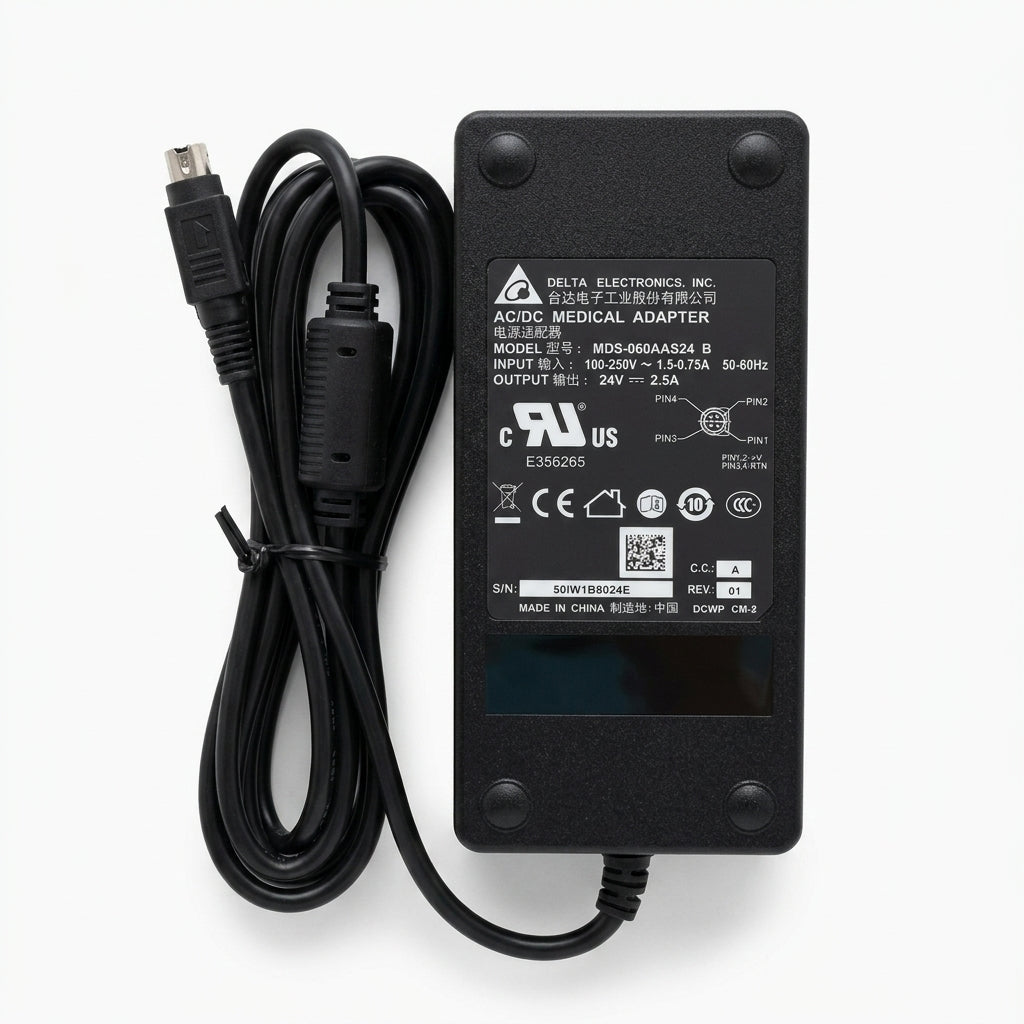 Delta Electronics MDS-060AAS24 B 24V 60W Medical AC-DC Power Adapter