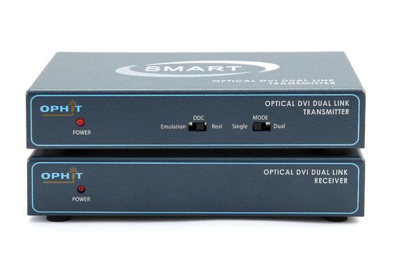 OPHIT DQSL DVI dual link fiber optic 2ch extender