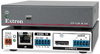 Extron DTP R DP 4K 230 60-1076-13 Digital Receiver