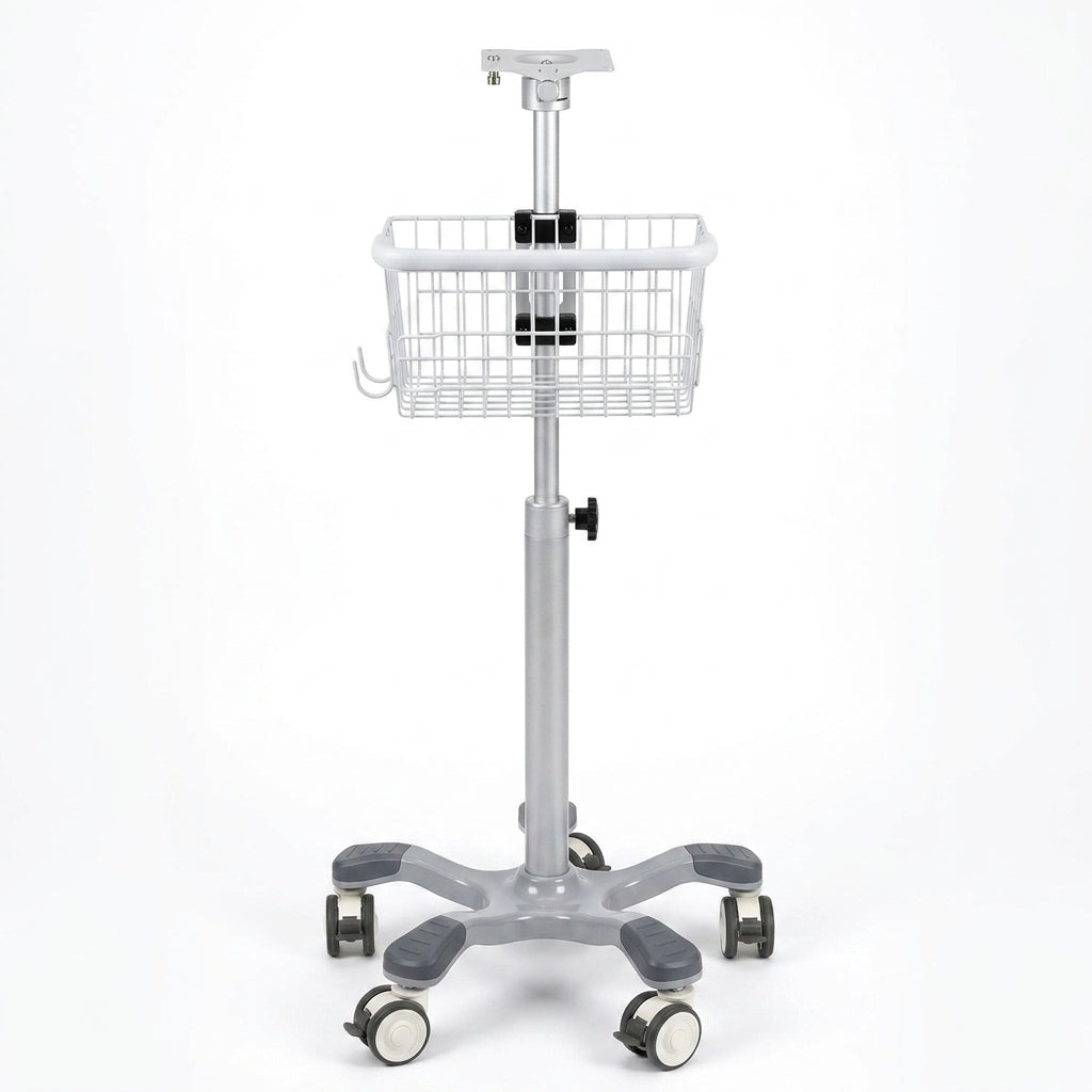 Edan MT-206 Rolling Medical Trolley Roll Stand