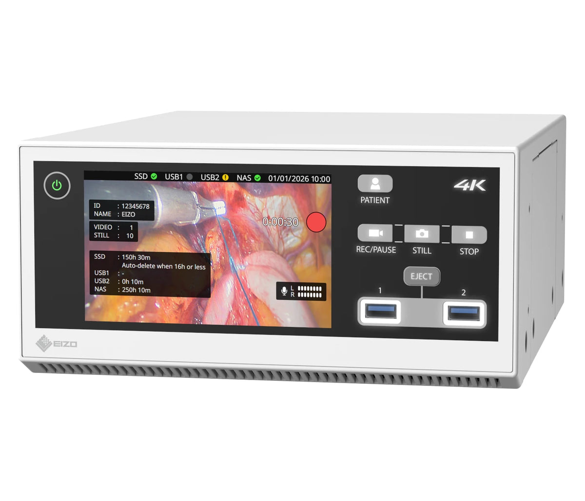 Eizo CuratOR MIR-1 4K/60p medical image recorder front view