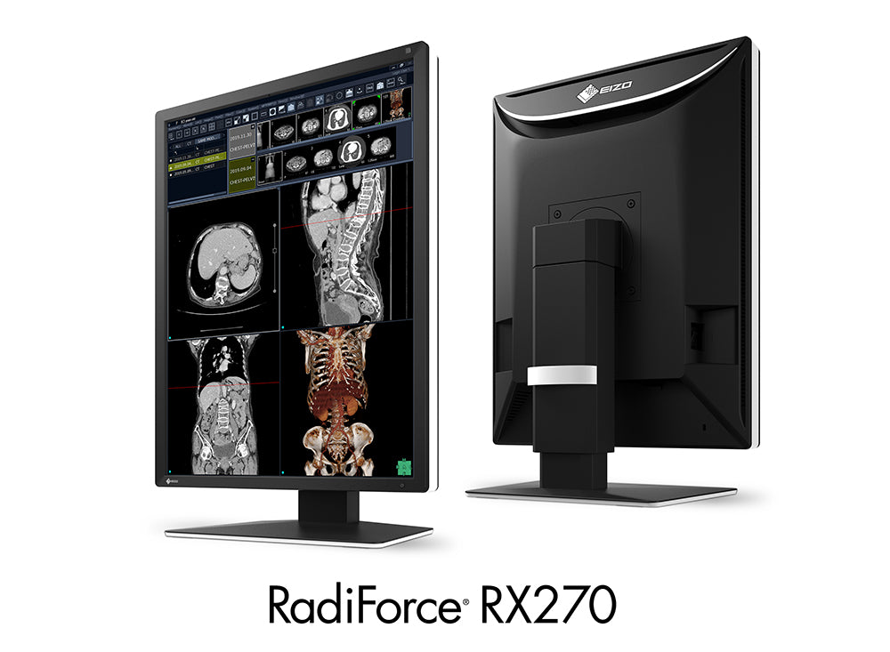 Eizo RadiForce RX270-BK 21.3 inch 2MP color diagnostic radiology display monitor front view