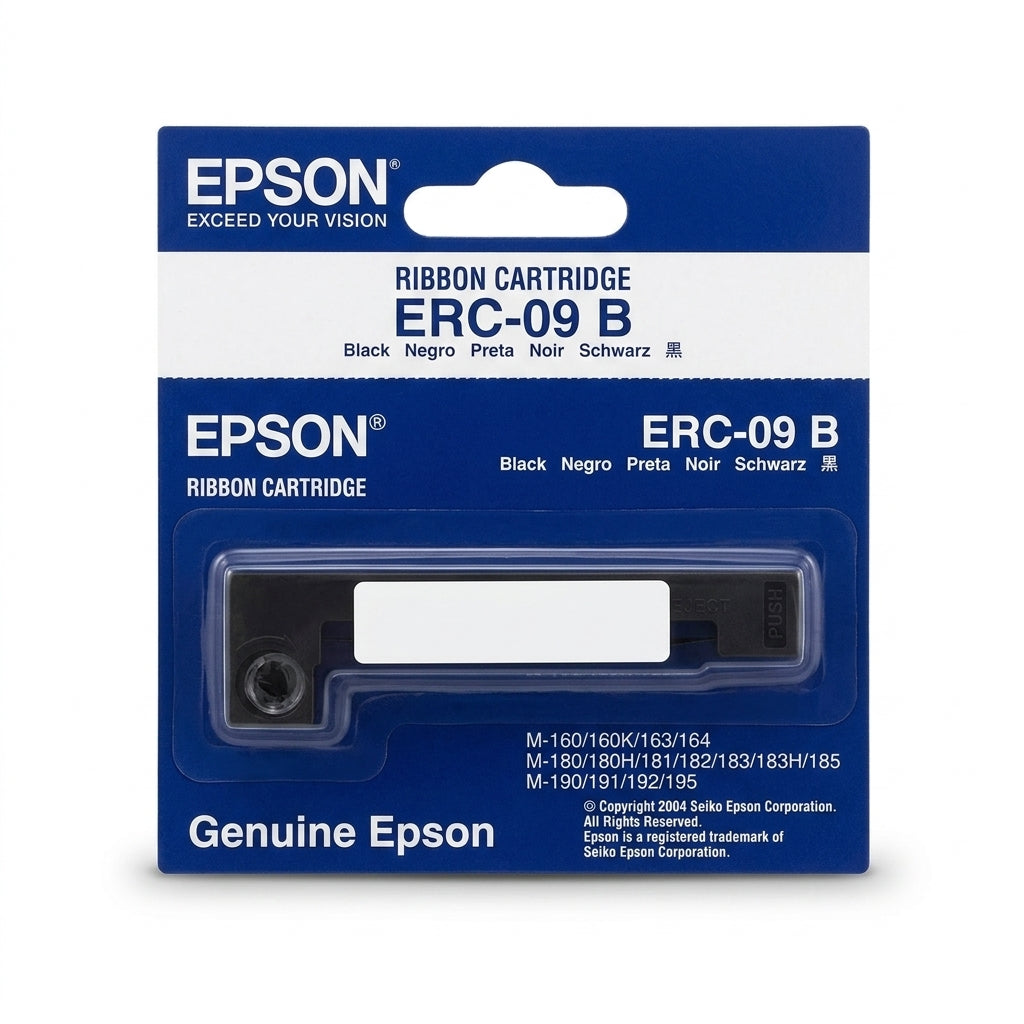 Epson ERC-09B Black Ink Ribbon Cartridge