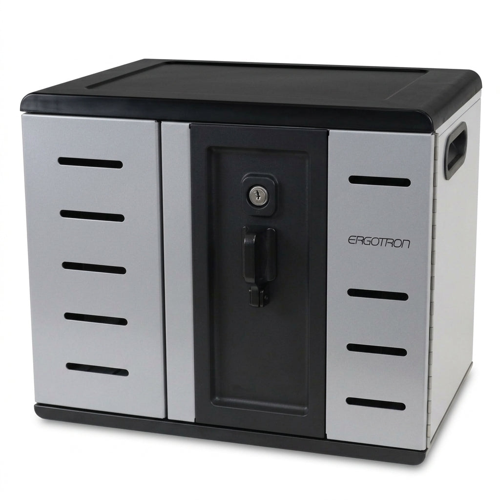 Ergotron Zip12 DM12-1006-1 Charging Desktop Cabinet