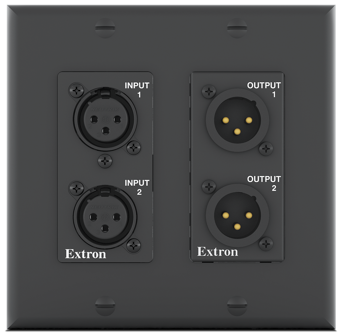 Extron AXI 22 AT D Plus & WPD 102 XLRM 60-1942-22