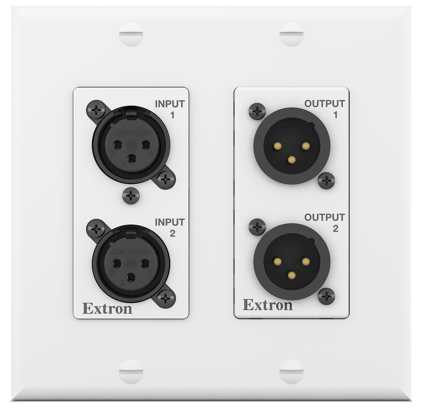 Extron AXI 22 AT D Plus & WPD 102 XLRM 60-1942-23