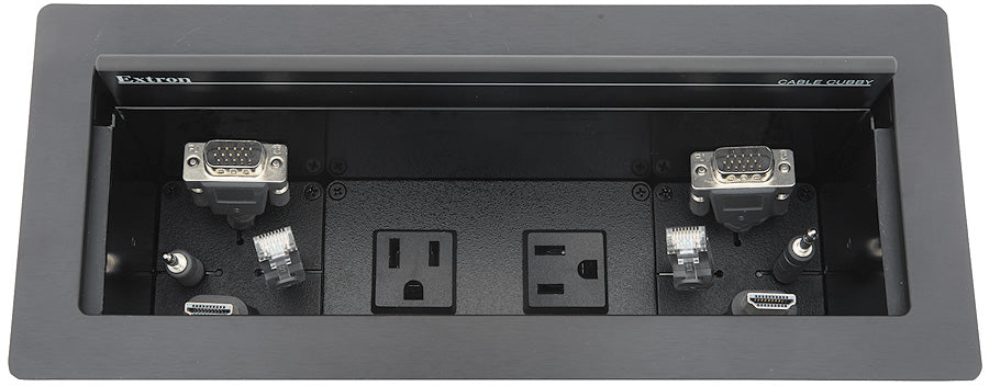 Extron Cable Cubby Cable Bracket Kit – Quad 70-1040-03