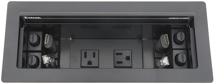 Extron Cable Cubby Retractor Bracket Kit – Double 70-1040-02