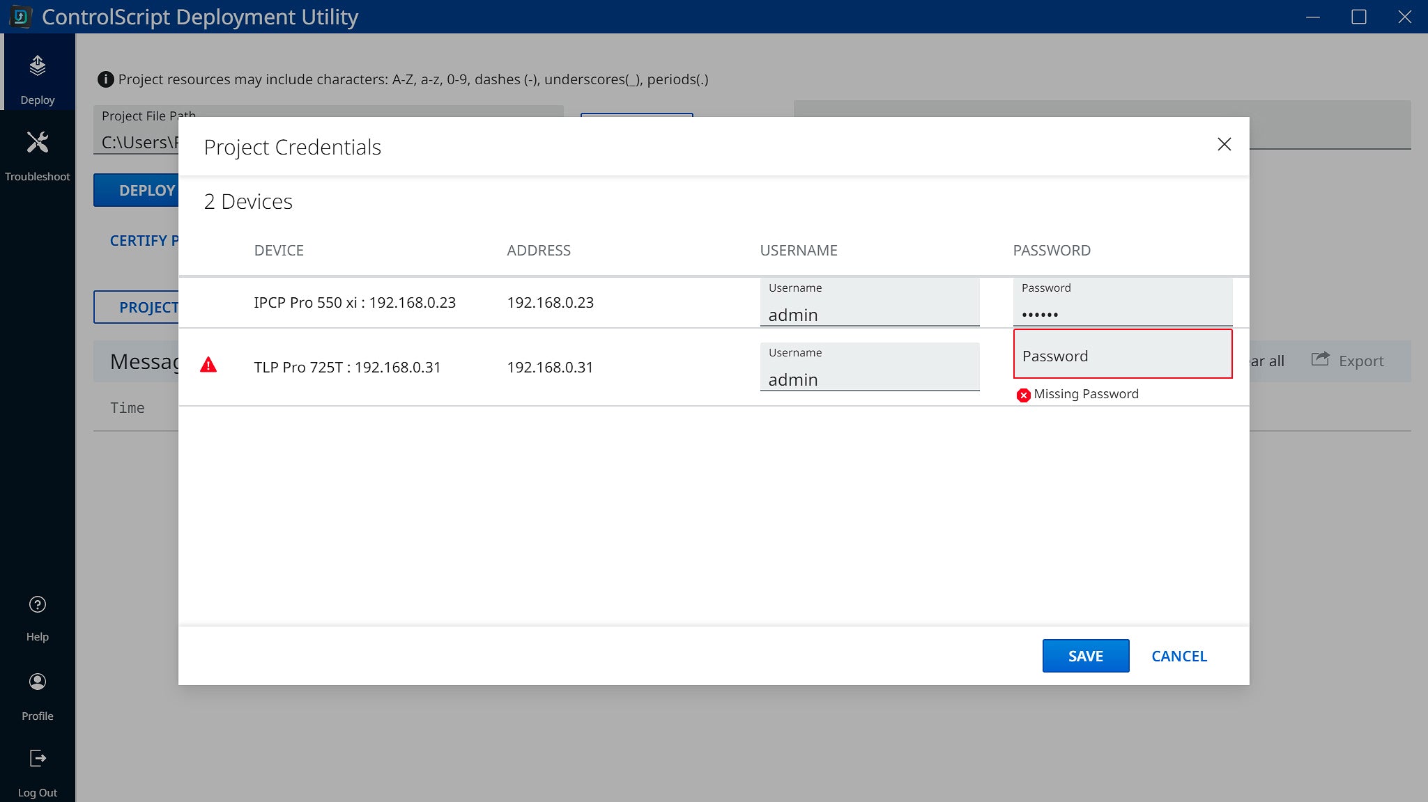 Extron ControlScript Deployment Utility Software 79-774-01