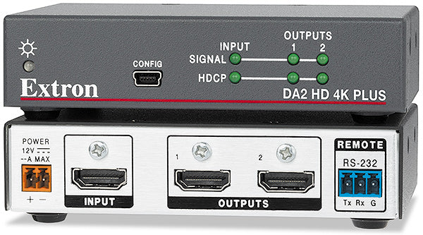 Extron DA2 HD 4K PLUS 60-1607-01