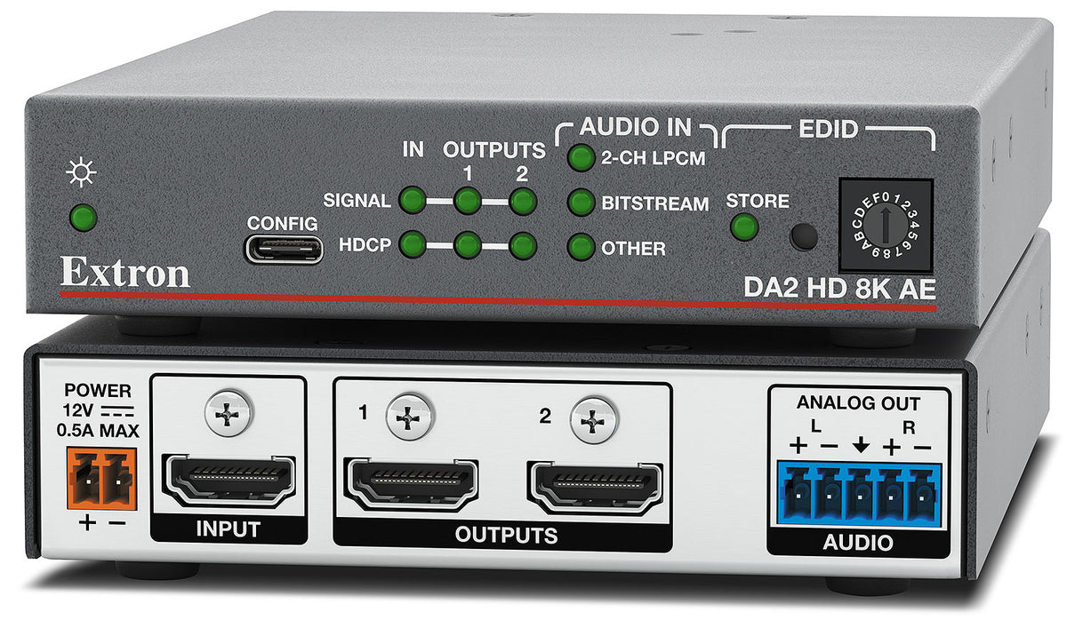 Extron DA2 HD 8K AE 60-1870-12