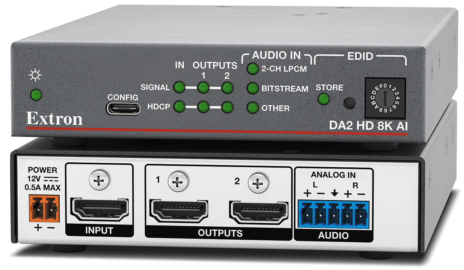 Extron DA2 HD 8K AI 60-1870-13