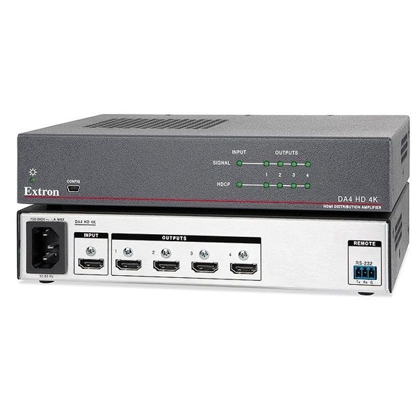 Extron DA4 HD 4K HDMI Amplifier 60-1481-01