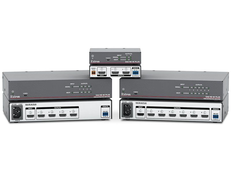 Extron DA HD 4K PLUS Series Distribution Amplifiers
