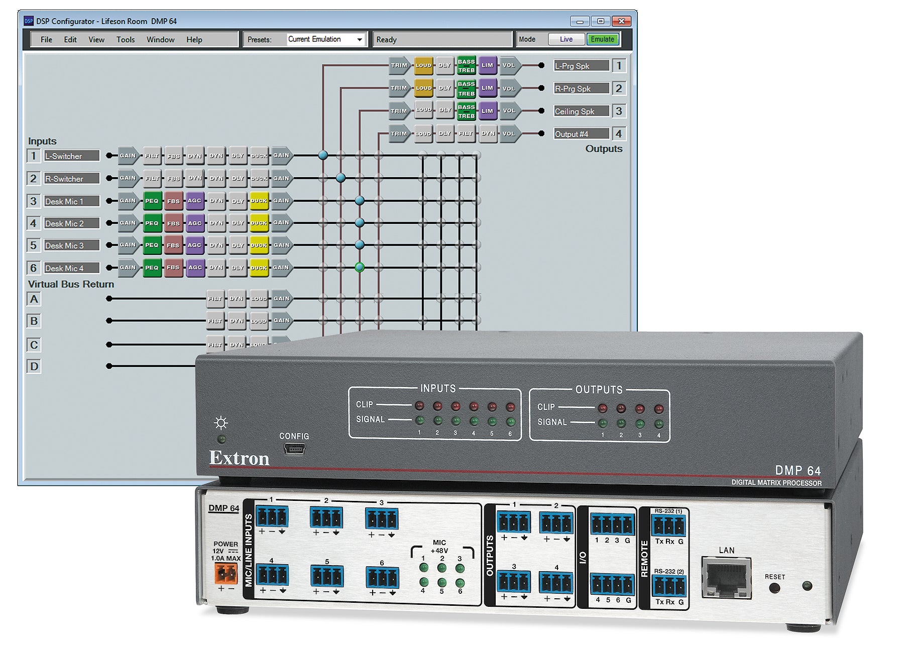 Extron DMP 64 60-1054-01