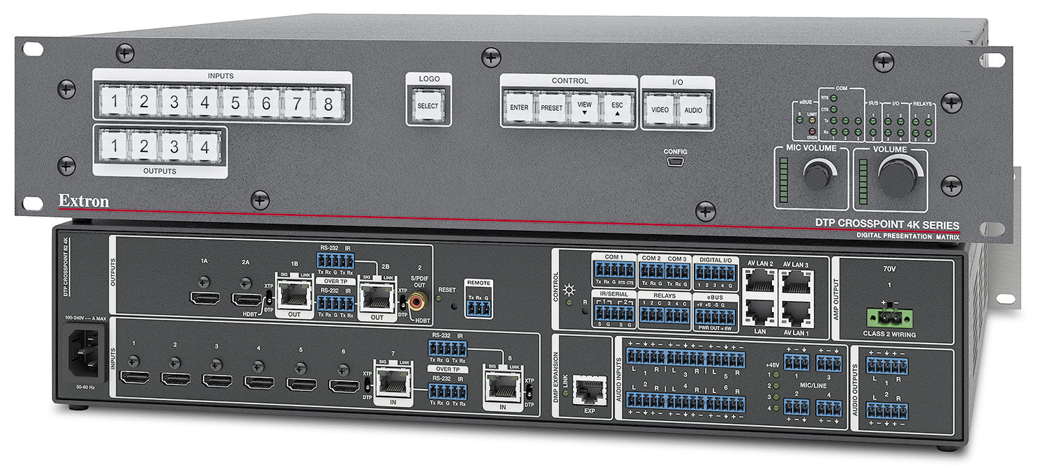 Extron DTP CrossPoint 82 4K IPCP Q MA 70 60-1583-93