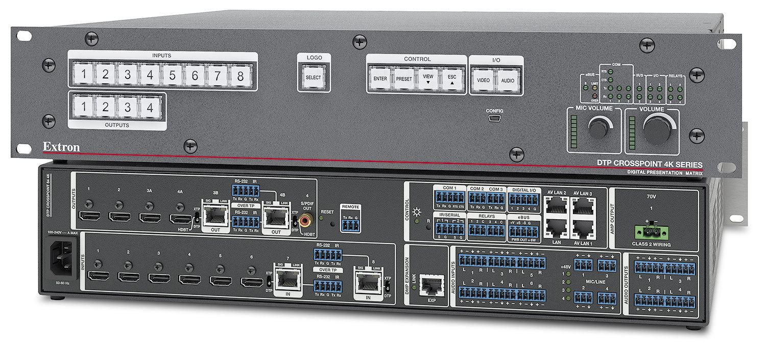 Extron DTP CrossPoint 84 4K IPCP Q MA 70 60-1515-93