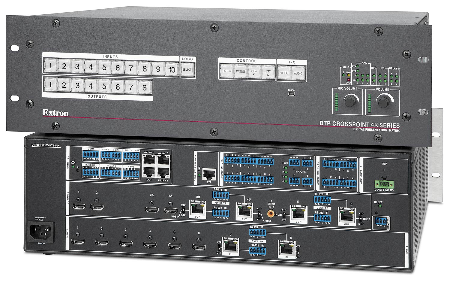Extron DTP CrossPoint 86 4K IPCP Q MA 70 60-1382-93