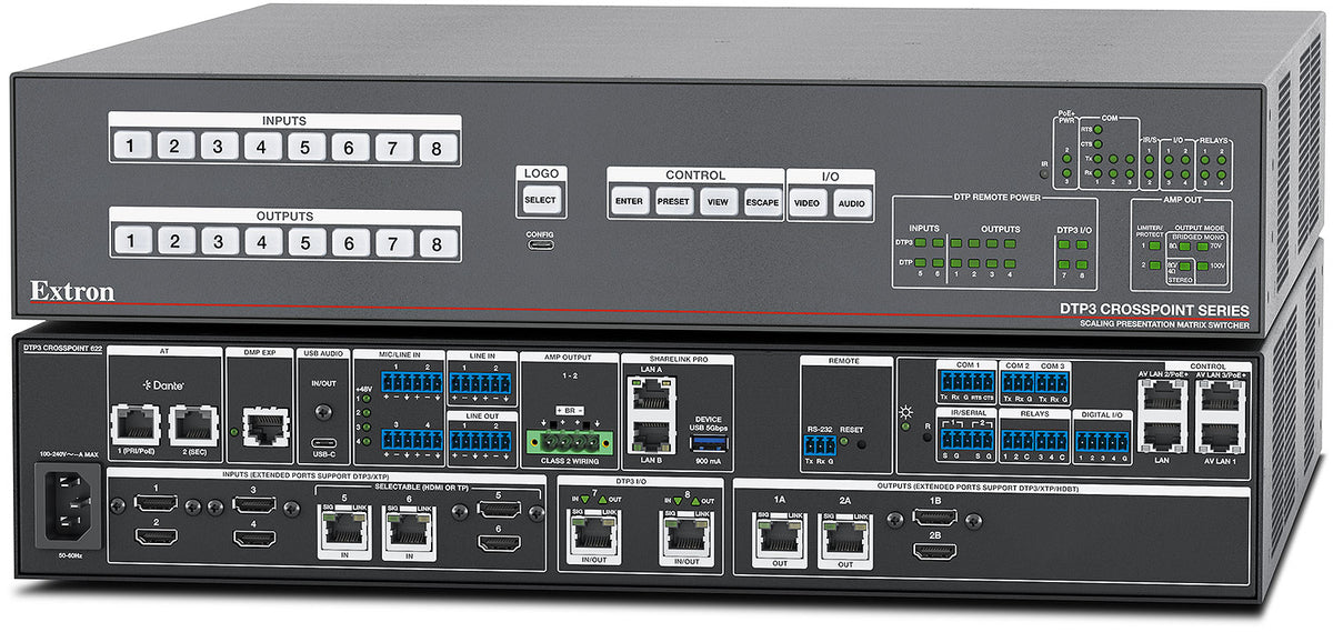 Extron DTP3 CrossPoint 622 IPCP A SL 60-1570-13