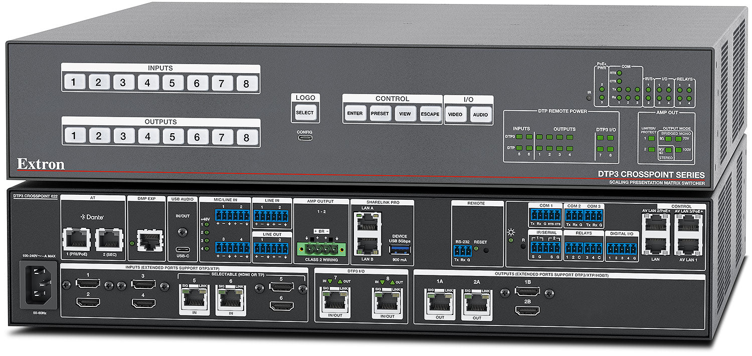 Extron DTP3 CrossPoint 622 IPCP A SL 60-1570-13