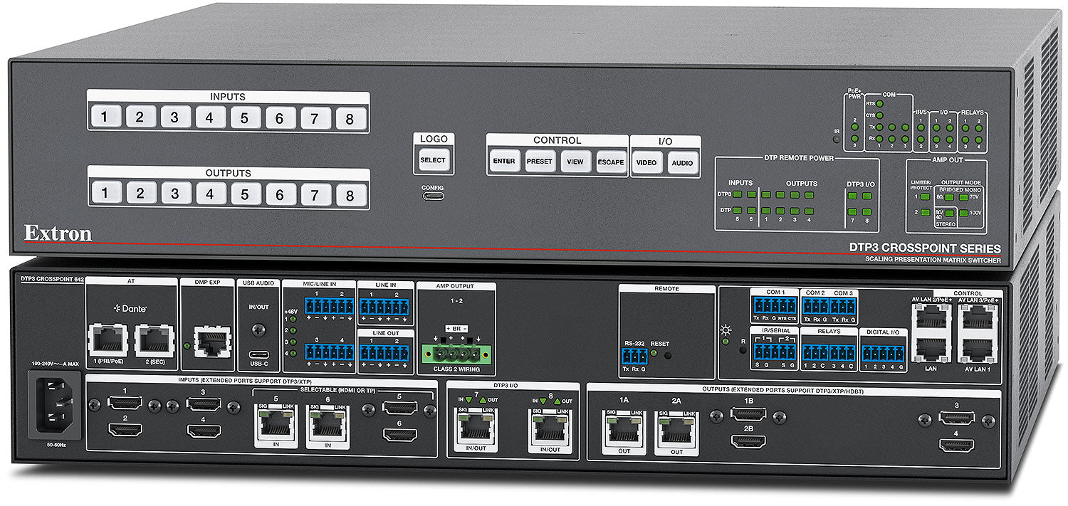 Extron DTP3 CrossPoint 642 IPCP A LL 60-1661-12A