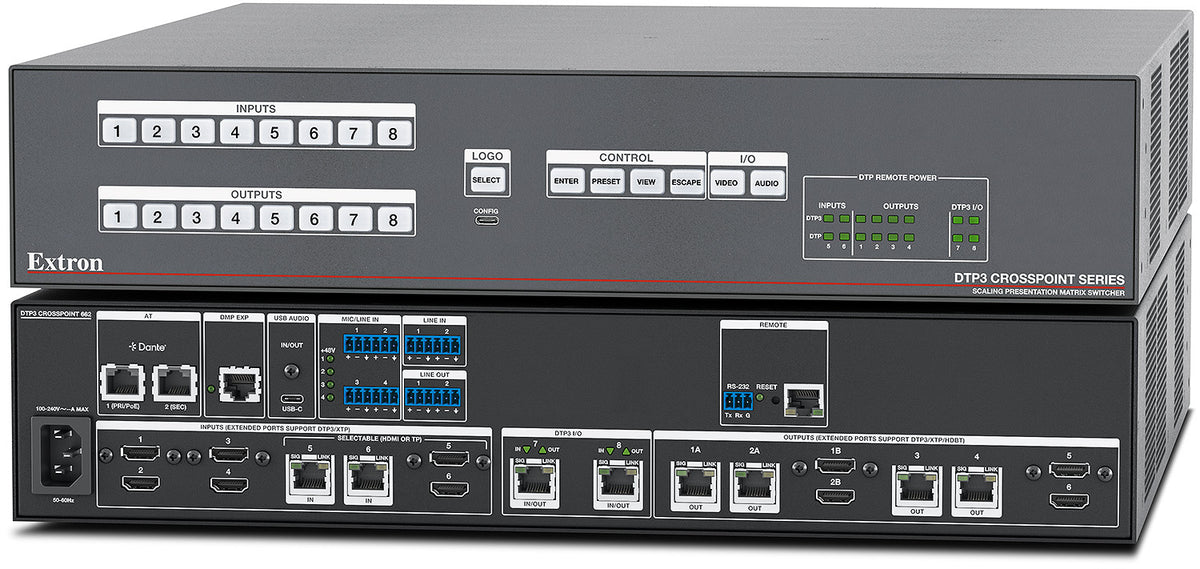 Extron DTP3 CrossPoint 662 60-1694-01