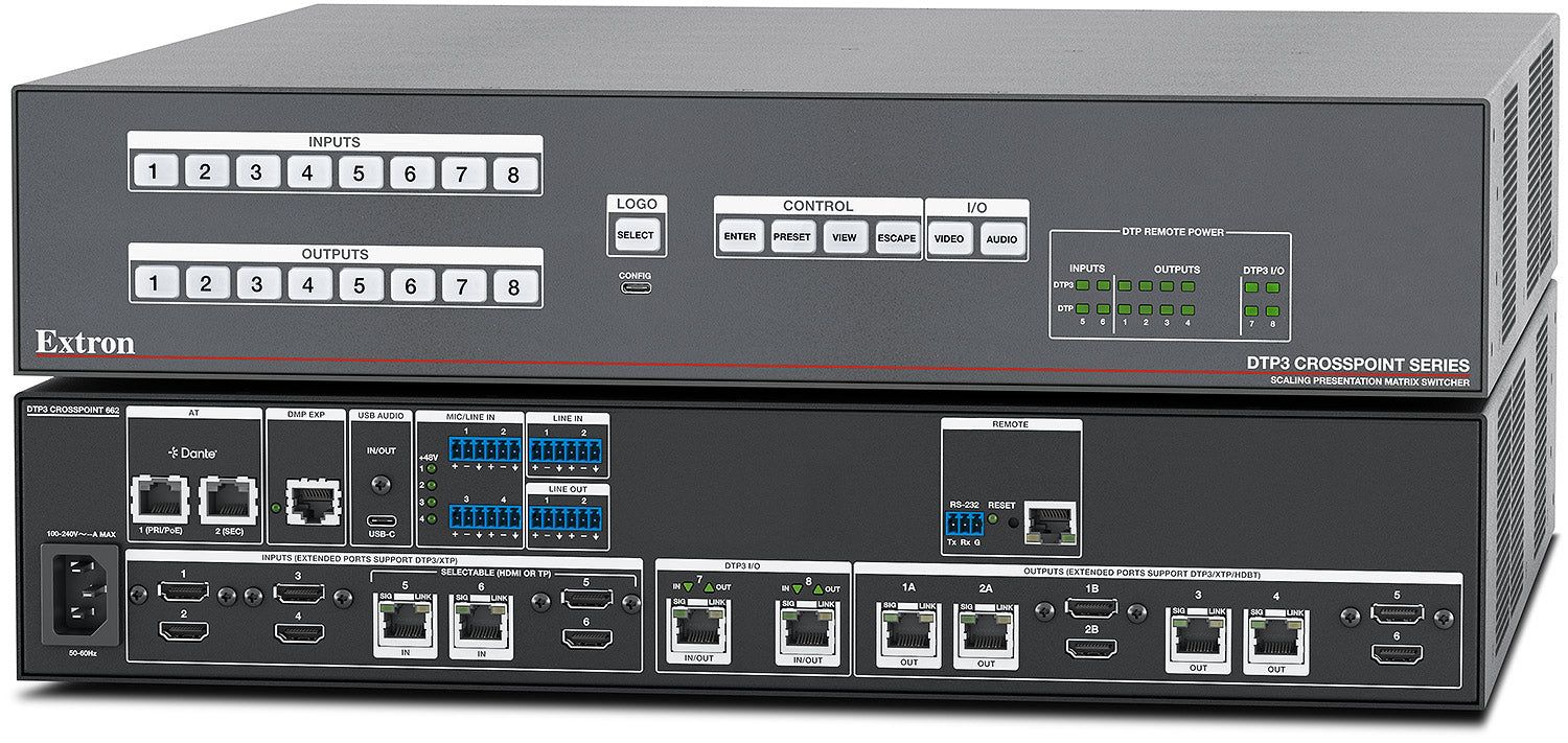 Extron DTP3 CrossPoint 662 60-1694-01