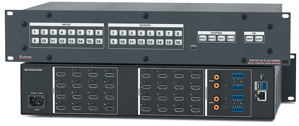 Extron DXP 1616 HD 4K PLUS 60-1497-21