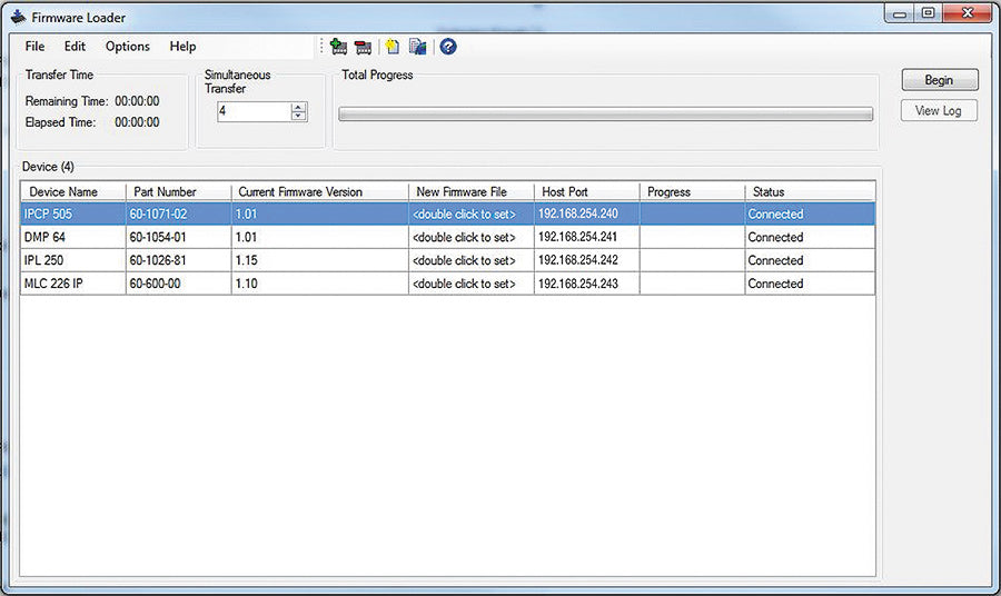 Extron Firmware Loader 79-508-01