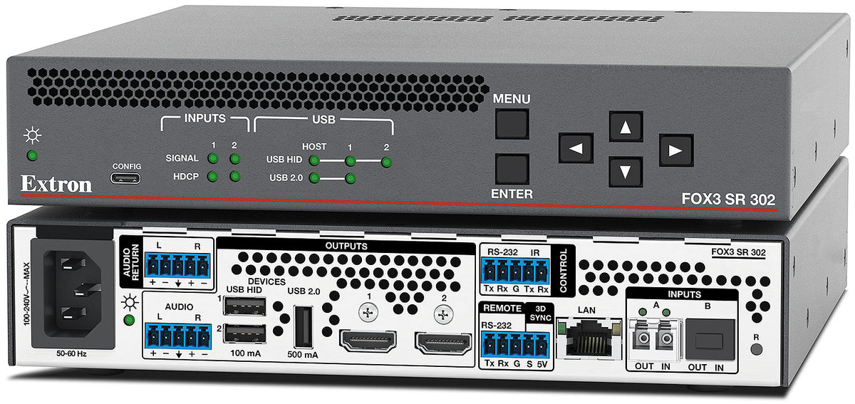 Extron FOX3 SR 302 SM 60-1959-22